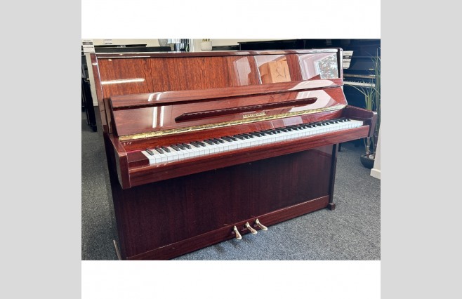 Reigler Kloss Polished Mahogany 109 Attractive Upright Piano, Used - All Inclusive Premium Package (SN:62950) - Image 1